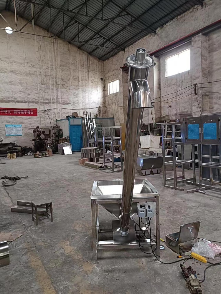 石墨粉自動螺旋上料機(jī)-螺旋提升機(jī)定制